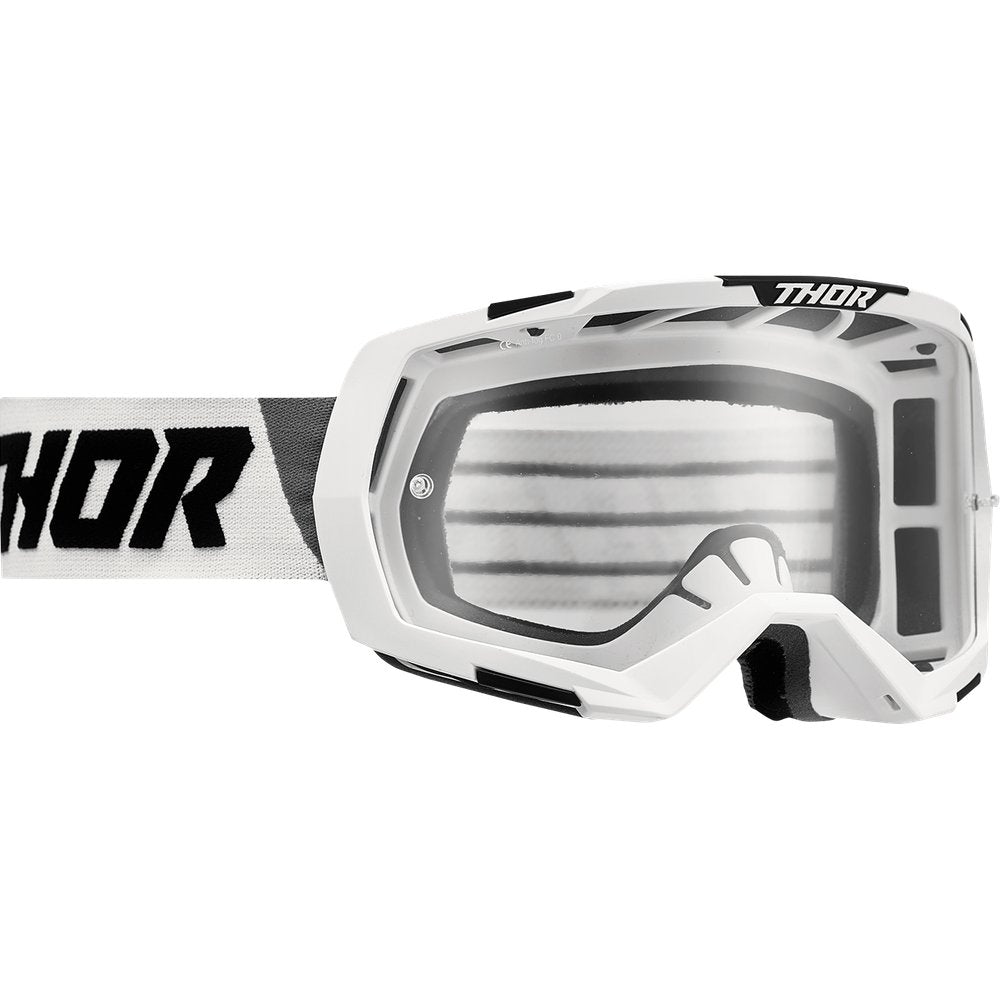 THOR Regiment Goggles - White/Gray - Clear 2601-2801