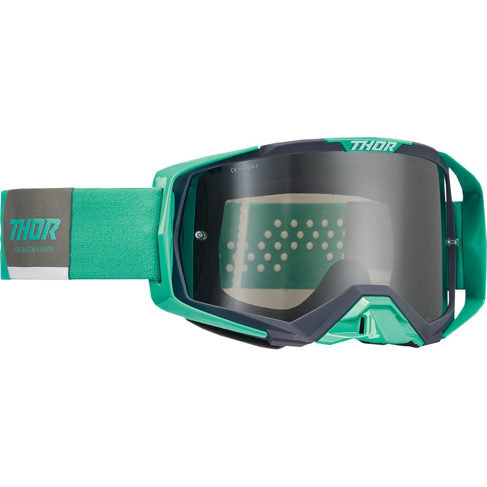 THOR Activate Goggle - Teal/Charcoal - Smoke Mirror Lens 2601-2796