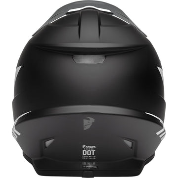THOR Youth Sector Helmet - Chev - Gray/Black - Medium 0111-1482