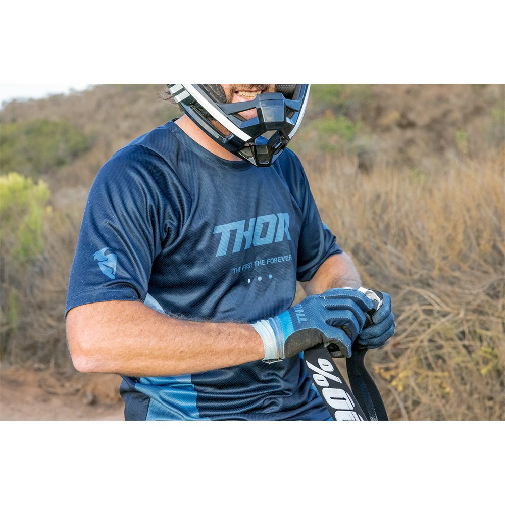 THOR Assist React Short-Sleeve Jersey - Midnight/Teal - 2XL 5120-0185
