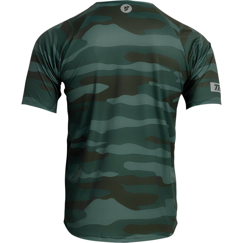 THOR Assist Short-Sleeve Jersey - Camo Green - XL 5020-0023