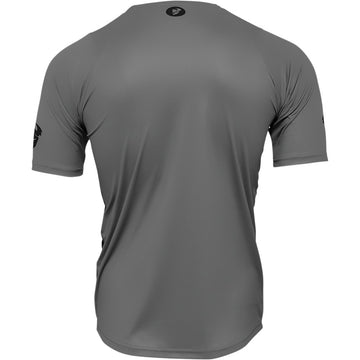 THOR Assist React Short-Sleeve Jersey - Gray/Purple - XL 5120-0178