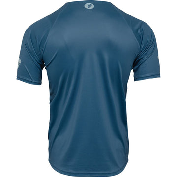 THOR Assist Shiver Short-Sleeve Jersey - Teal/Midnight - XS 5120-0162