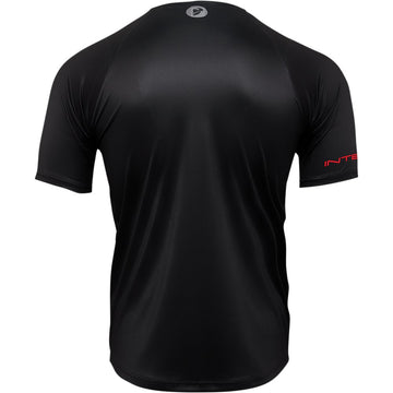 THOR Intense Assist Chex Short-Sleeve Jersey - Black/Gray - Large 5120-0147