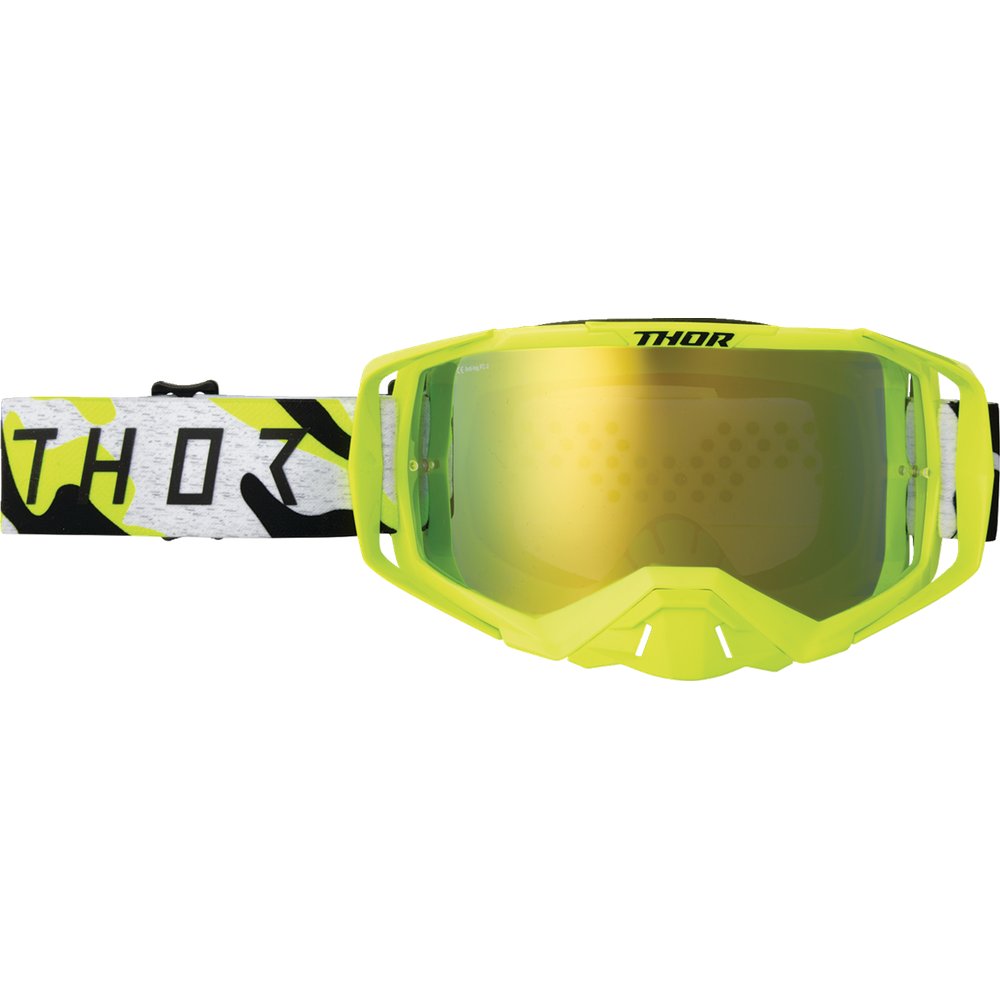 THOR Activate Goggle - Riot - Acid - Lime Mirror Lens 2601-3706