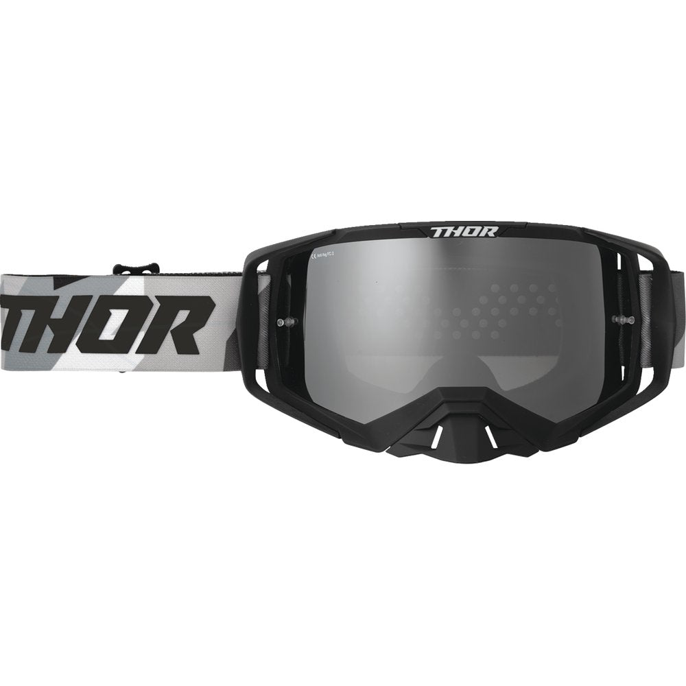 THOR Activate Goggle - Brave - Black/Camo - Mirror Lens 2601-3701
