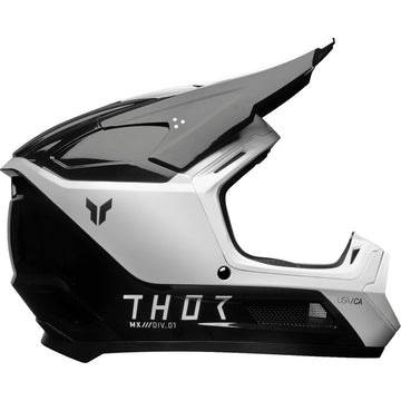 THOR Youth Fleet Helmet - Storm - Black/White - Small 0111-1686