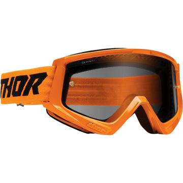 Thor Combat Sand Goggle - Racer - Flo Orange/Black - Smoke Lens 2601-2699