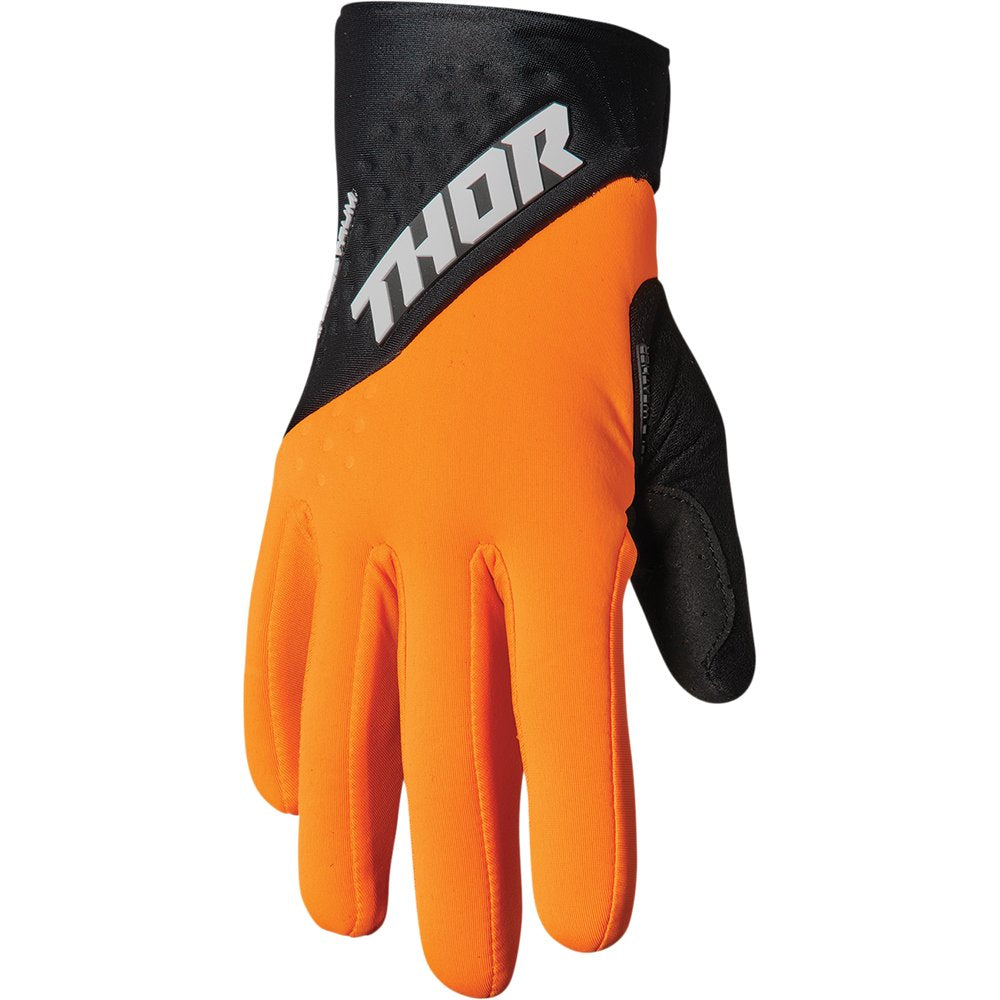 Thor Spectrum Cold Weather Gloves - Orange/Black - XS 3330-6746