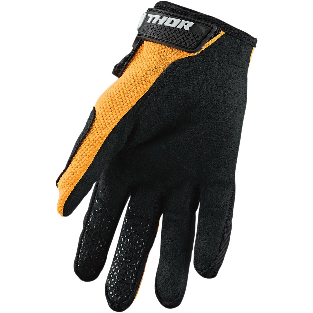 Thor Youth Sector Gloves - Orange/Black - Medium 3332-1524