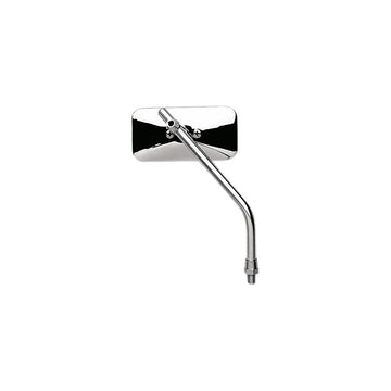 Emgo Mirror - Die-Cast - Classic - Side View - Rectangle - M10 x 1.25 - Chrome - Left 20-34824