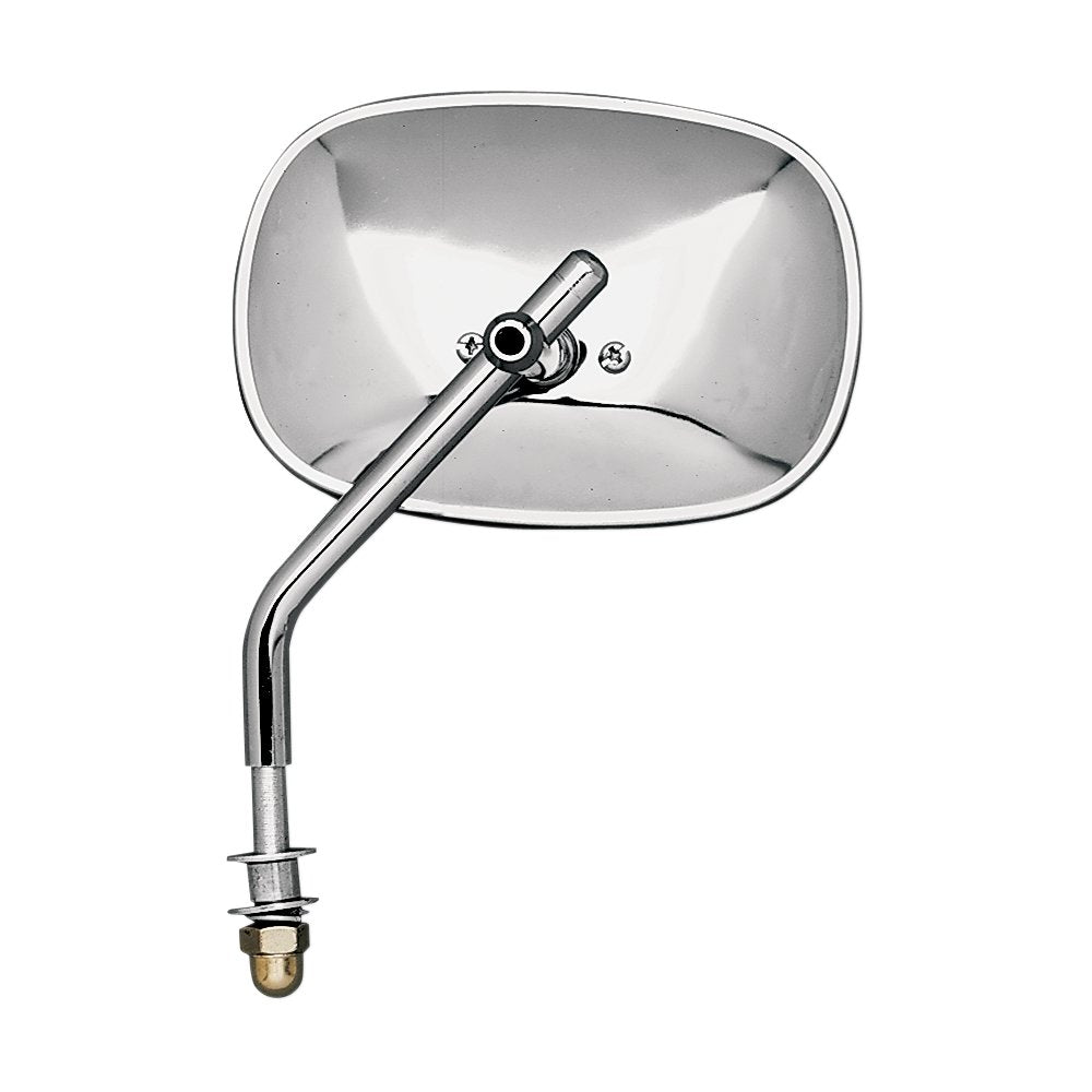 Emgo Mirror - Side View - Plain/Rectangle - Standard Stem - Each - Universal 20-34800
