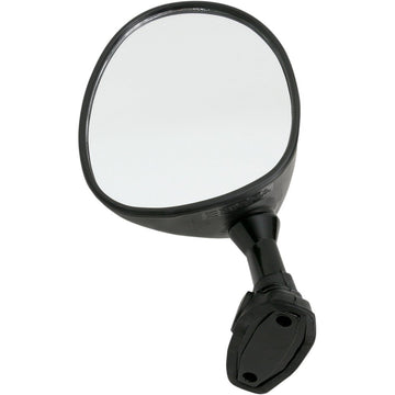 Emgo Mirror - Side View - Round - Black - Right 20-86881