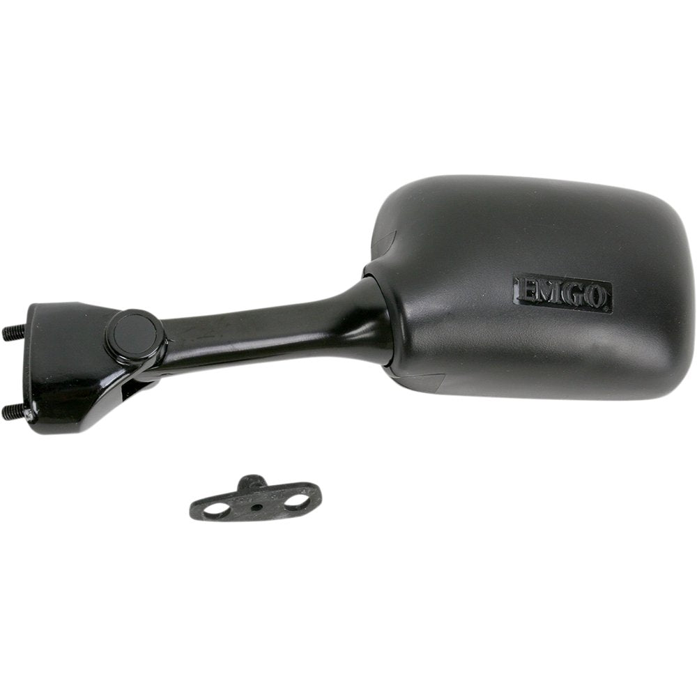 Emgo Mirror - Side View - Rectangle - Black - Left 20-78292