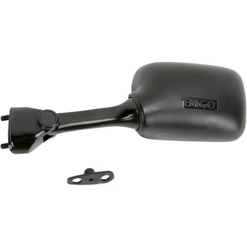 Emgo Mirror - Side View - Rectangle - Black - Left 20-78292