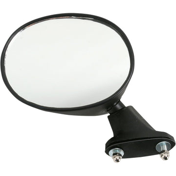 Emgo Mirror - Side View - Round - Black - Left 20-78262