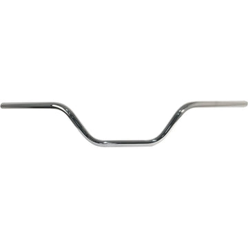 Emgo 7/8" Flat Track Handlebar - #24 - Chrome 23-12582