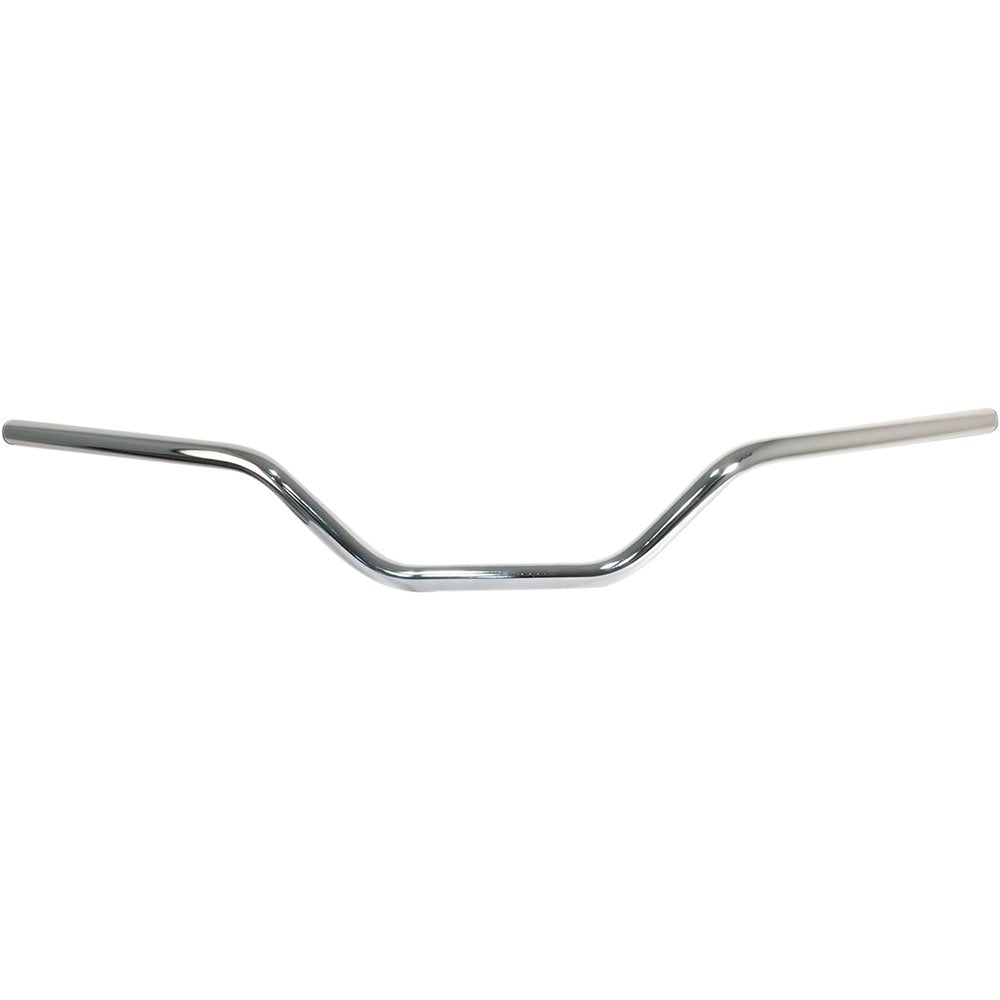 Emgo 7/8" Flat Track Handlebar - #10 - Chrome 23-12581