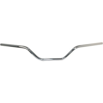 Emgo 7/8" Flat Track Handlebar - #10 - Chrome 23-12581