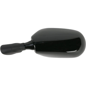 Emgo Mirror - Side View - Oval - Black - Left 20-55202