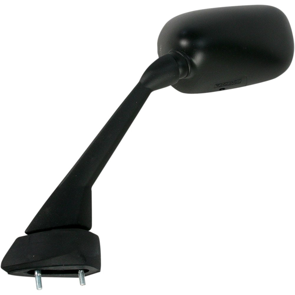 Emgo Mirror - Side View - Rectangle - Black - Left 20-37432