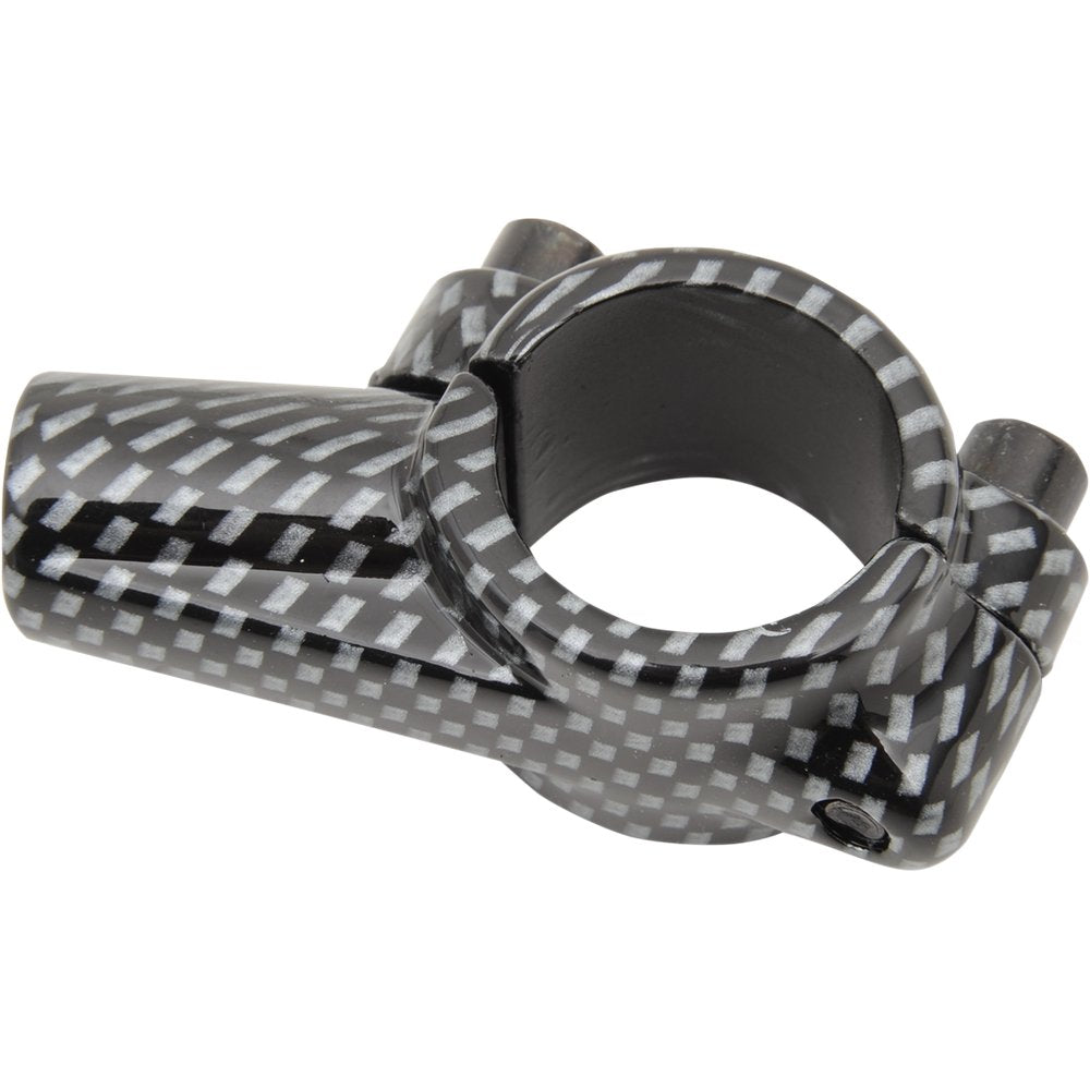 Emgo Mirror Mount - 7/8" - Carbon Fiber - Right 20-28127
