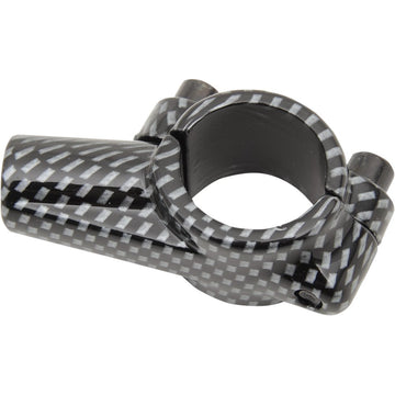 Emgo Mirror Mount - 7/8" - Carbon Fiber - Right 20-28127