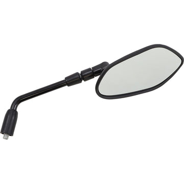 Emgo Mirror - OEM - Replacement - Side View - Oblong - Black - Left - Each 20-55312
