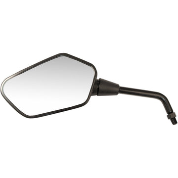Emgo Mirror - Side View - Polygon - Black - Left 20-61732
