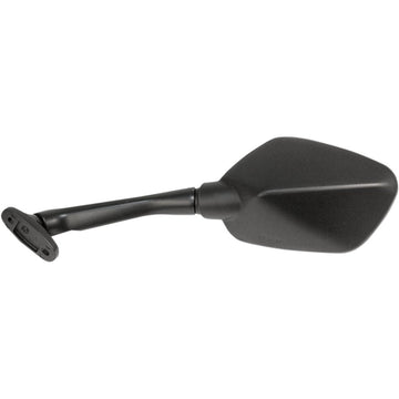 Emgo Mirror - Side View - Polygon - Black - Left 20-61722