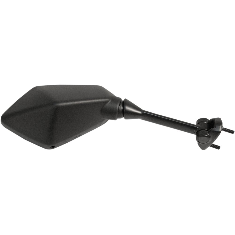 Emgo Mirror - Side View - Polygon - Black - Right 20-49291