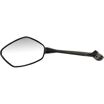 Emgo Mirror - Side View - Polygon - Black - Left 20-87152