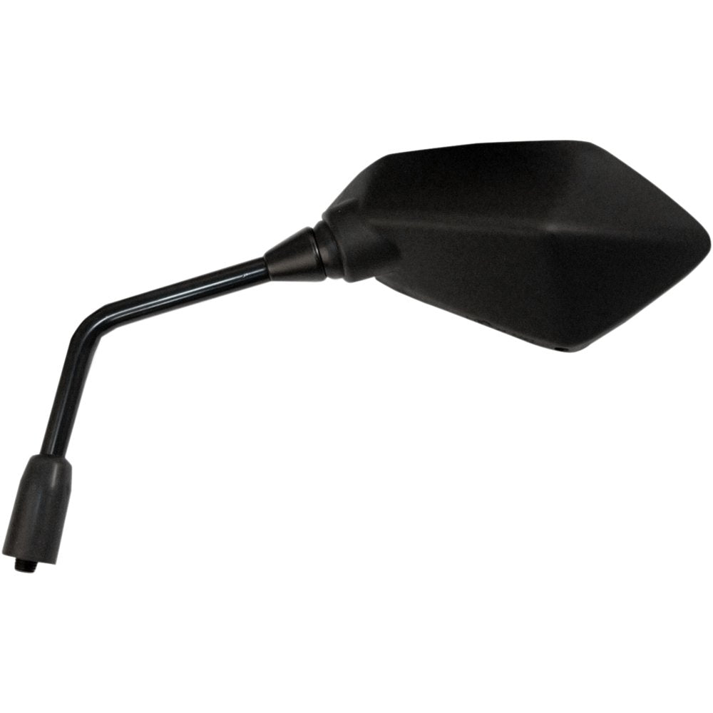 Emgo Mirror - Side View - Polygon - Black - Left 20-49272