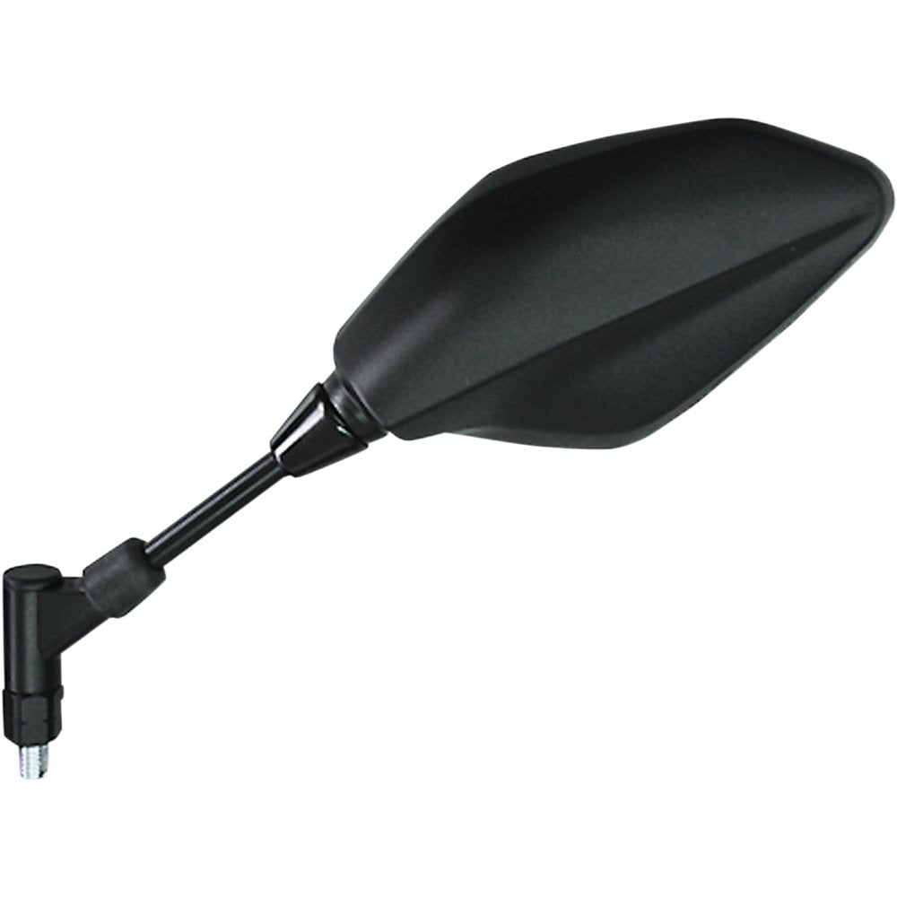 Emgo Mirror - Side View - Polygon - Black - Left 20-34932