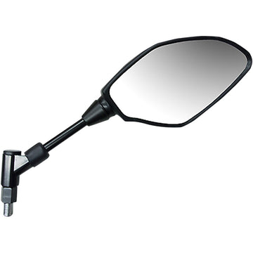 Emgo Mirror - Side View - Polygon - Black - Right 20-34931