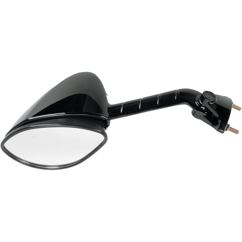 Emgo Mirror - Side View - Cat Eye - Black - Left 20-43042