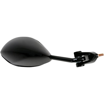 Emgo Mirror - Side View - Cat Eye - Black - Left 20-43062