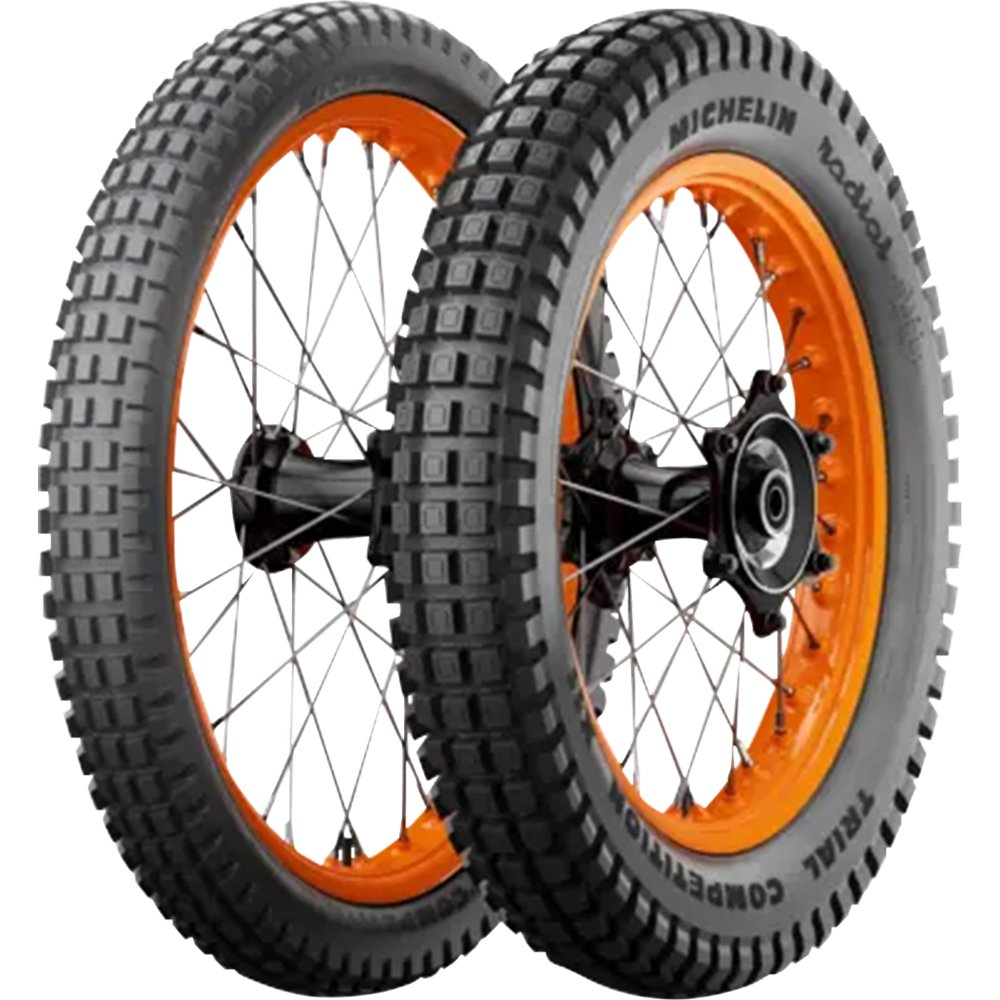 Michelin Tire - Trial Competition - Rear - 4.00-18 - 64M 14930
