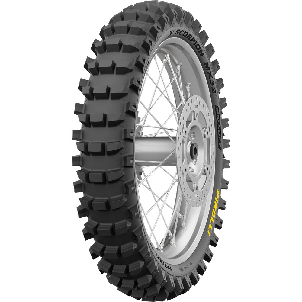 Pirelli Tire - Scorpion* MX32 Mid Soft - Rear - 120/80-19 - 63M 4574800