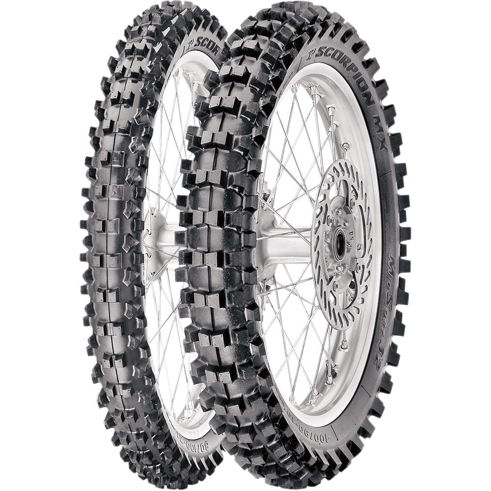 Pirelli Tire - Scorpion* MX32 Mid Soft - Rear - 110/90-19 - 62M 2588500