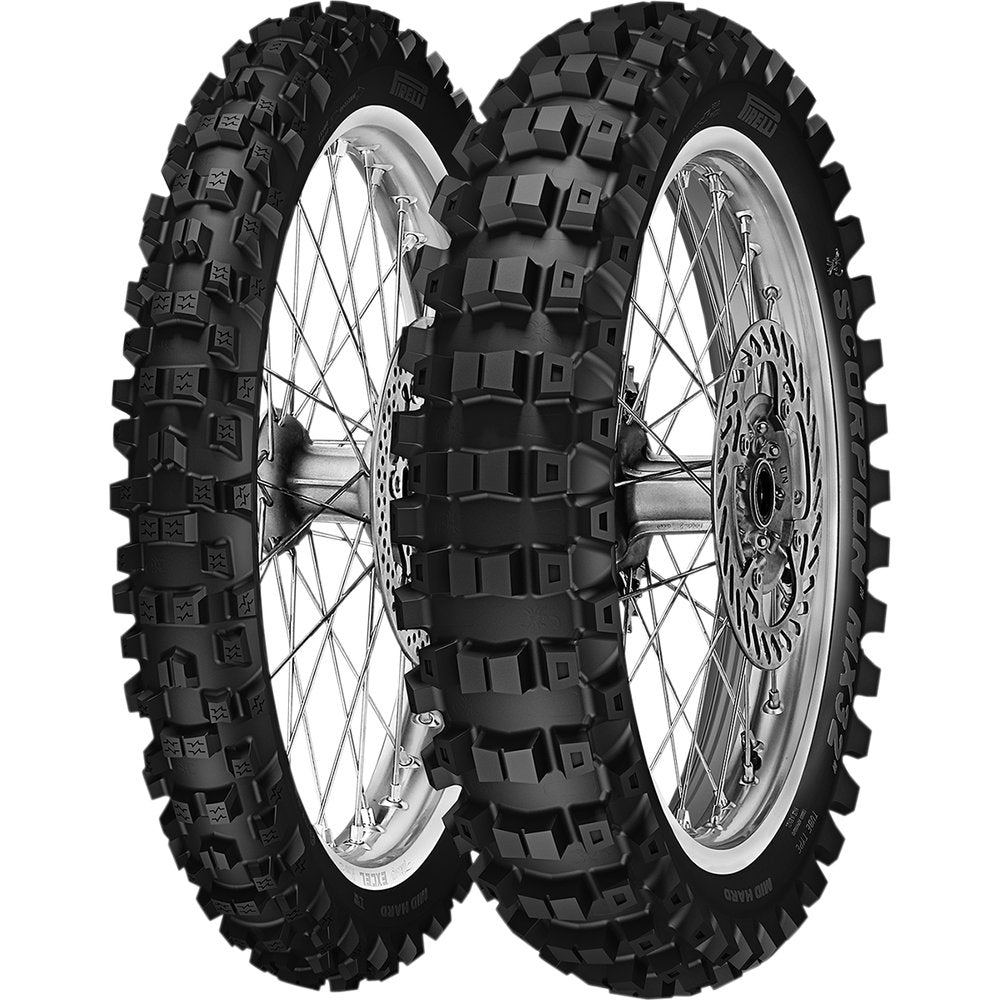 Pirelli Tire - Scorpion* MX32* Mid Hard - Front - 90/100-21 - 51M 3842600