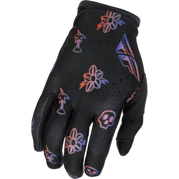 Lite Outline Gloves Black/Red/Purple 2x