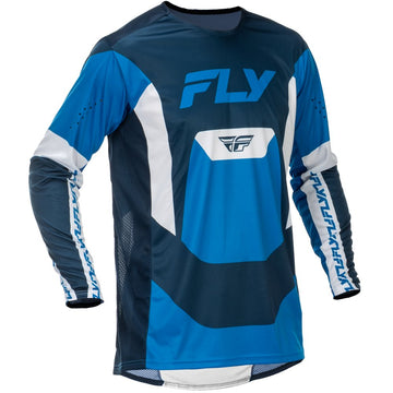 Lite Jersey Blue/White Lg