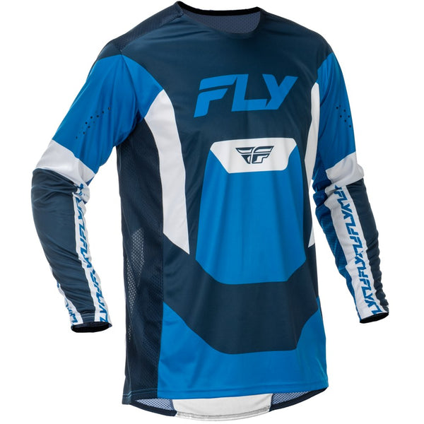Lite Jersey Blue/White Lg