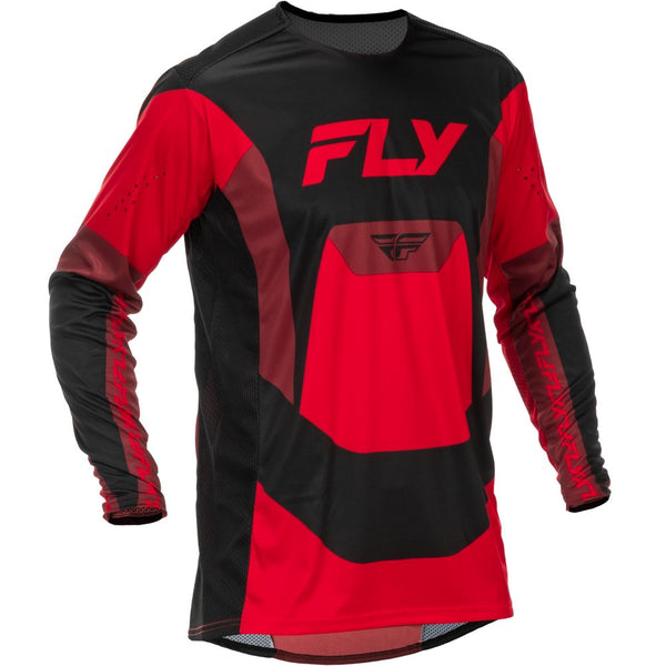Lite Jersey Black/Red Lg