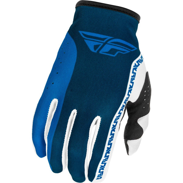 Lite Gloves Blue/White 3x