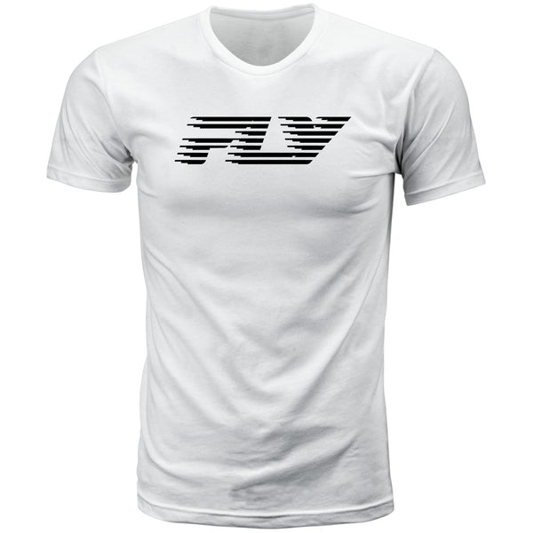 Fly Fast Tee White Lg