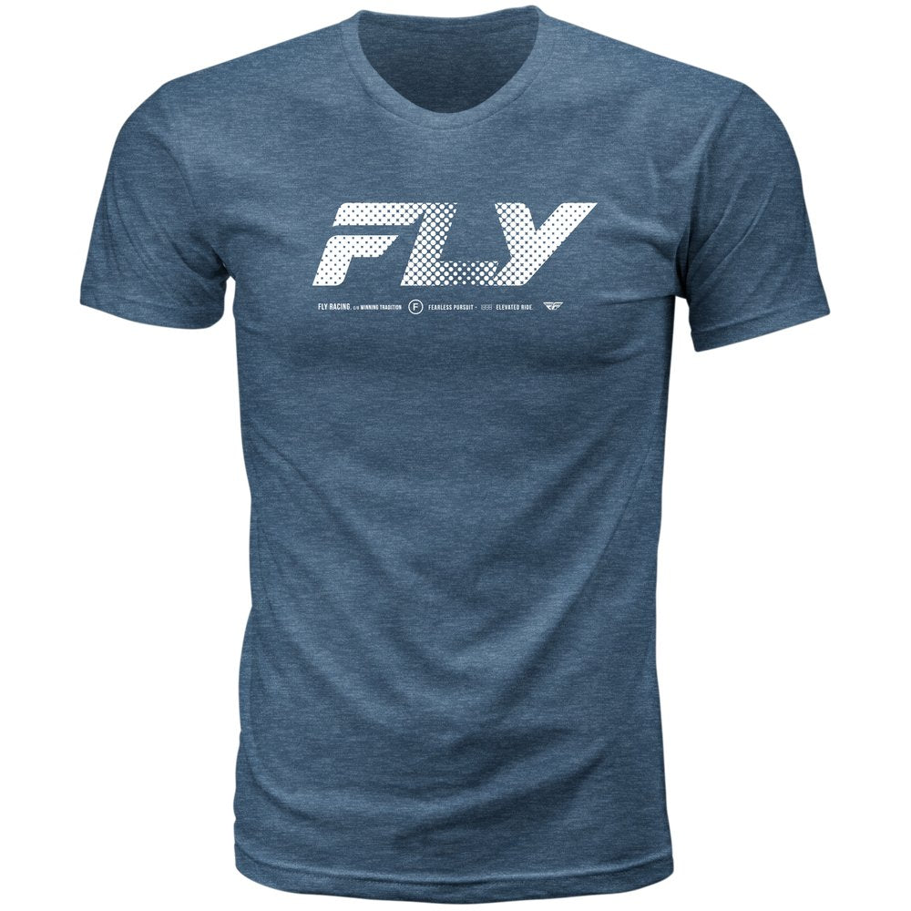 Fly Worldwide Tee Blue Md