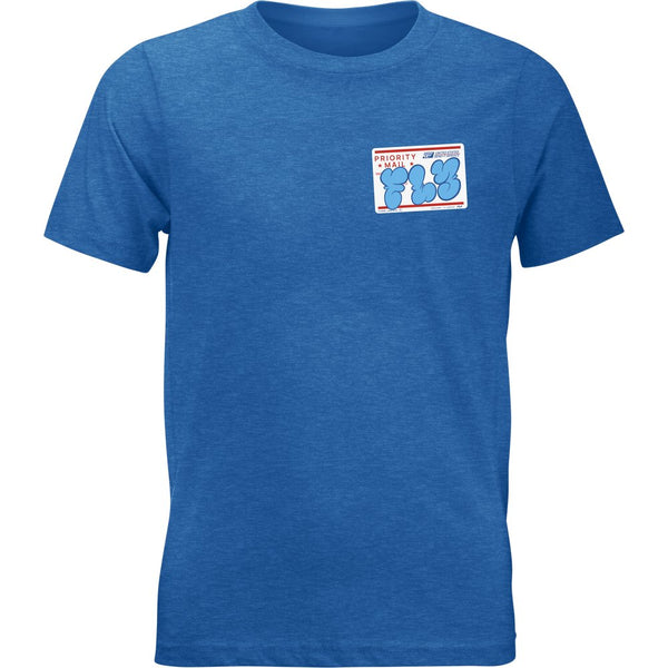 Youth Fly Graffiti Tee Blue Ys