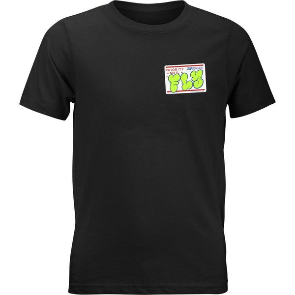 Youth Fly Graffiti Tee Black Ym